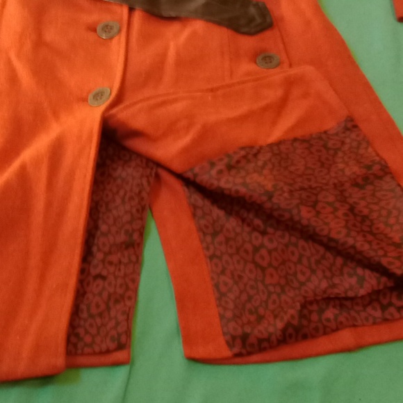 BLAC LABEL PINK , ORANGE BELTED COAT SIZE LARGE - Picture 10 of 14